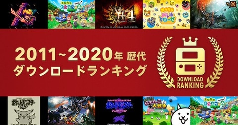 マリオランド から とび森 まで懐かしのタイトルがズラリ 任天堂 ニンテンドー3dsの歴代ダウンロードランキングを発表 Game Watch