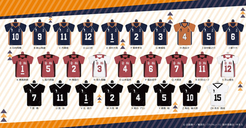 Tvアニメ ハイキュー よりロングレザーバッジとユニフォーム型パスケースが登場 予約開始 Game Watch