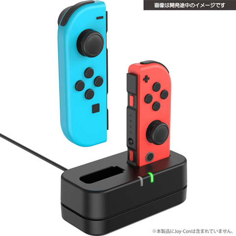 Nintendo Switch Joy-Con 充電器 4台同時充電 急速充電 LEDランプ付き
