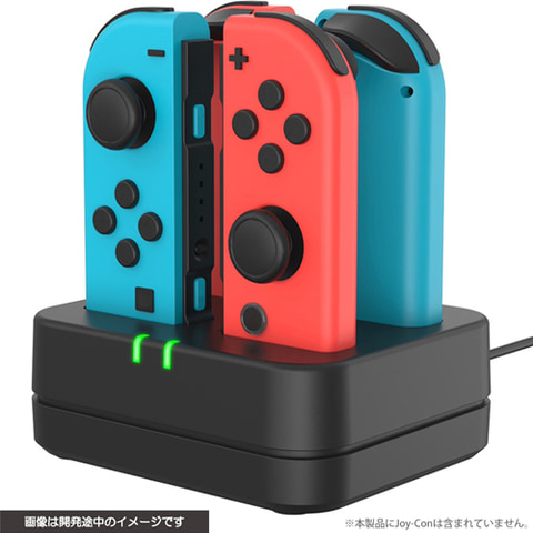 差し込むだけで手軽に充電 Switch Joy Con用充電スタンド サイバーガジェットより5月下旬発売 Game Watch