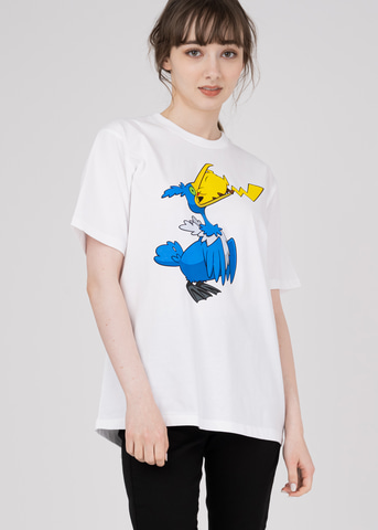 胸ポケットから顔をだすピカチュウ グラニフが手掛ける ポケモン のtシャツが4月27日に発売 Game Watch