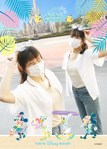 東京ディズニーランド 今夏は Suisui Sumer グッズとメニューが登場 Game Watch