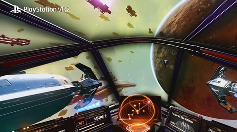 Psvr2版 No Man S Sky 発表 大規模な戦闘に大型生物なども Game Watch