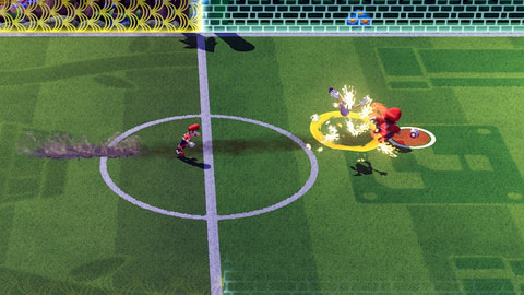 マリオストライカーズ バトルリーグ 本日発売 サッカー 格闘技 ルール無用の新スポーツ ストライク が開幕 Game Watch