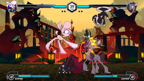 日本語化バッチリのポニー格ゲー Them S Fightin Herds Deluxe Edition を体験 Game Watch