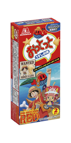 森永の おっとっと ハイチュウミニ ポテロング が映画 One Piece Film Red とコラボ Game Watch