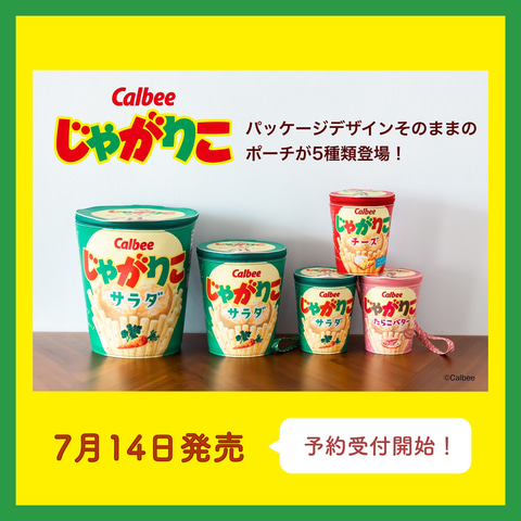 あの じゃがりこ のパッケージがポーチに 宝島社より Calbee じゃがりこ ポーチ Book が7月14日発売 Game Watch あの じゃがりこ のパッケージがポーチに 宝島社より Calbee じゃがりこ ポーチ Book が7月14日発売 Game Watch