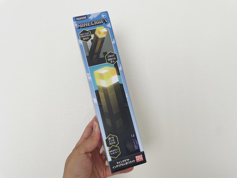 マイクラ の たいまつ型ライト を使ってみた Game Watch