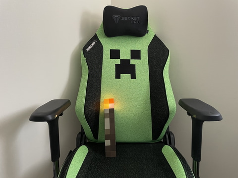 マイクラ の たいまつ型ライト を使ってみた Game Watch