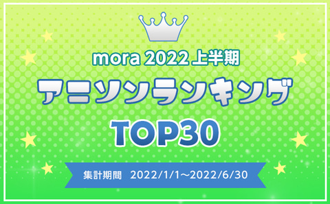 Mora 22年上半期にダウンロードされた アニソン ランキングを公開 単曲部門にて 鬼滅の刃 が1位を飾る Game Watch