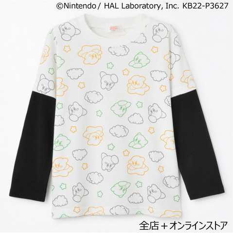 しまむら 星のカービィ キッズtシャツを8月10日より販売 Game Watch