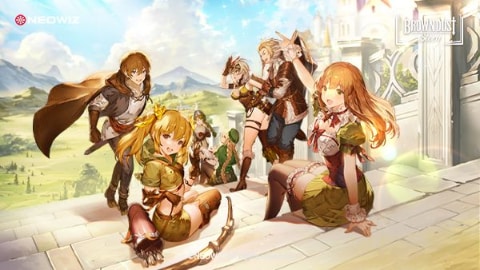 Neowiz 新作ビジュアルノベルrpg ブラウンダストストーリー Android向けのベータテスト開始 Game Watch