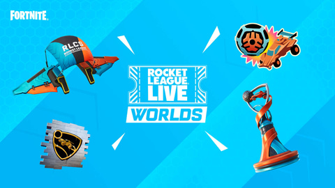 フォートナイト で ロケリ の世界大会 Rocket League World Championship が配信 Game Watch