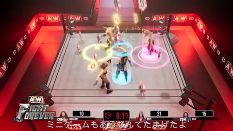 D M D 紹介の新作プロレスゲーム Aew Fight Forever 新情報公開 Thq Nordicデジタルショーケース22 Game Watch