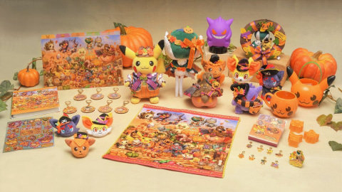 ハロウィンで仮装したピカチュウたちが登場 Halloween Harvest Festival 9月3日ポケモンセンターにて発売 Game Watch