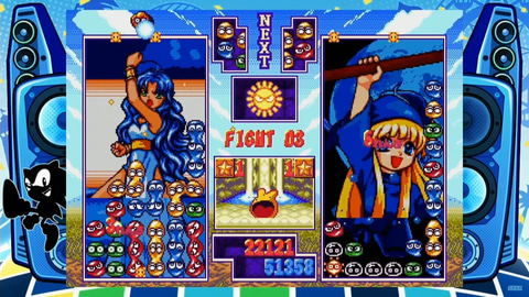 メガドラミニ2 落ちものパズルゲーム ふたりでぷよぷよsun の収録決定 新ルールも搭載 収録タイトル発表第5弾 誓いの場所 Game Watch