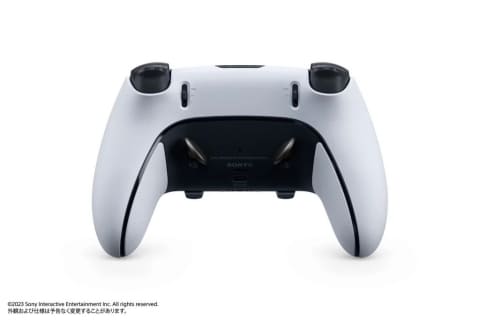 PS5用「DualSense Edge」、感度調整や背面ボタン設定など幅広い 
