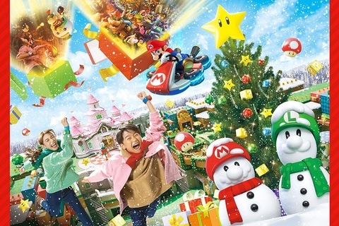 Usj スーパー ニンテンドー ワールド 初となる 冬装飾 が登場決定 Game Watch