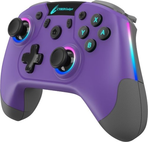 Switch用ゲーミングコントローラー Cyber Hg 無線タイプ とセミハードケースの新色 緋色 菫色 が11月18日発売 Game Watch