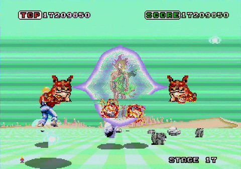 特集 メガドライブミニ2タイトルレビュー スペースハリアー Game Watch