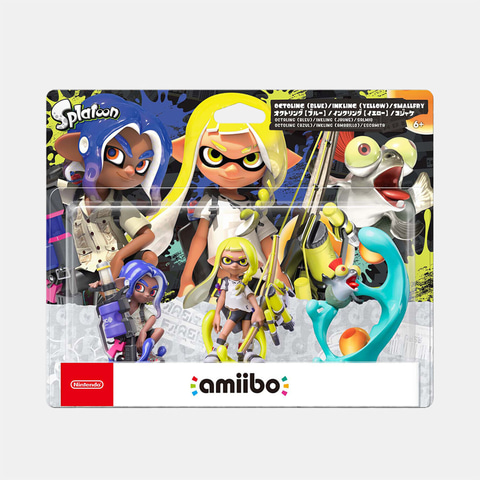 沖縄・離島除く全国届 新品 未開封 スプラトゥーンamiibo ボーイ