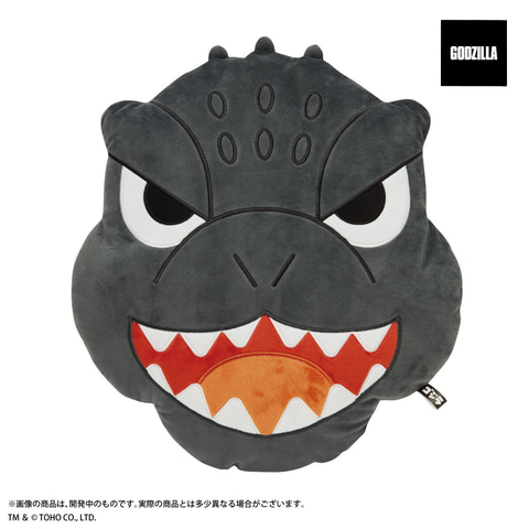 ゴジラとモスラ 幼虫 がデフォルメデザインで座布団に 本日予約開始 Game Watch