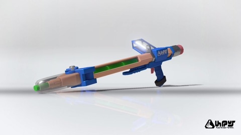 スプラ3 新ブキ R Pen 5h を公開 固めたインク を発射する新しいチャージャー Game Watch