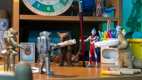 ウルトラマンと怪獣たちが中心のストップモーションアニメ ウルトラソフビワールド が1月21日より配信スタート Game Watch