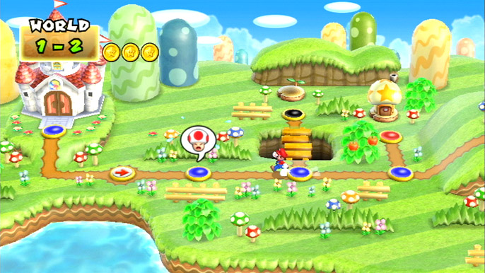 拡大画像 Wiiゲームレビュー New スーパーマリオブラザーズ Wii