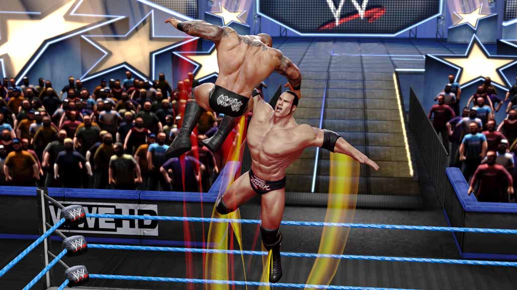 拡大画像 Thq ジャパン Ps3 Wwe All Stars スポーツ エンターテイメント Wwe をド派手な演出でゲーム化