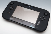 Wii U 充電スタンド対応 シリコン もち肌カバー For Wii U Gamepad ブラック Cases Storage Electronics Svanimal Com