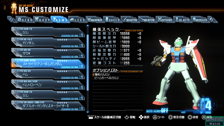 拡大画像 Ps3 Ps Vita ガンダムブレイカー ガンプラ をモチーフにした新しいタイプのガンダムゲーム