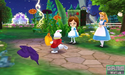 拡大画像 3ds ディズニー マジックキャッスル マイ ハッピー ライフ ふしぎの国のアリス と アラジン の世界を紹介