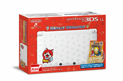 任天堂 ニンテンドー3ds Ll 妖怪ウォッチ ジバニャンパック データカードダス限定カード ゴルニャン 付きパック Game Watch