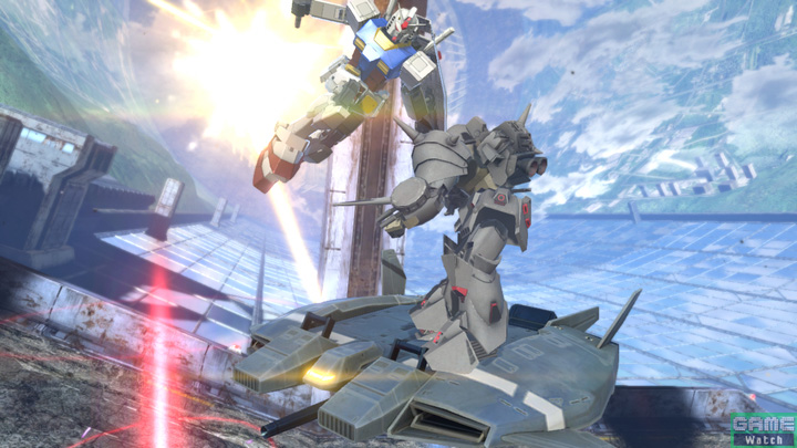 拡大画像 Ps3 Ps Vita ガンダムブレイカー２ 敵はmsだけじゃない 巨大戦艦とのバトルも 1 38 Game Watch