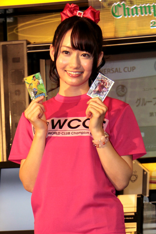 拡大画像 セガ Wccf 13 14 Prイベントを開催 川口春奈さんらが秘書として登場 5 11 Game Watch