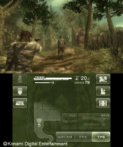 3ds Metal Gear Solid Snake Eater 3d ダウンロード版配信開始 Game Watch