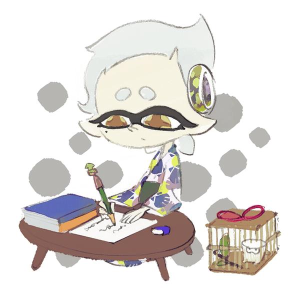 拡大画像 Splatoon 幼少時代のシオカラーズイラストを公開 2 2