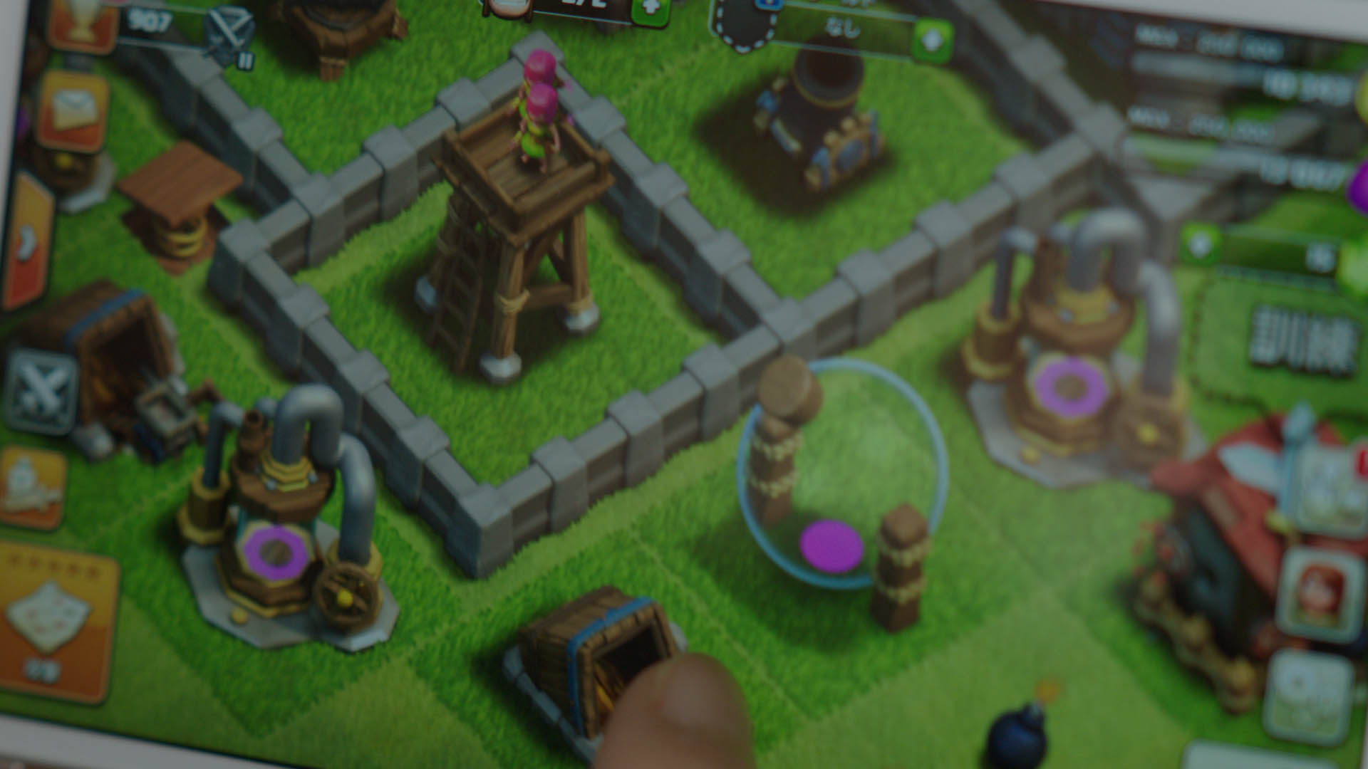 fhx clash of clans bluestacks