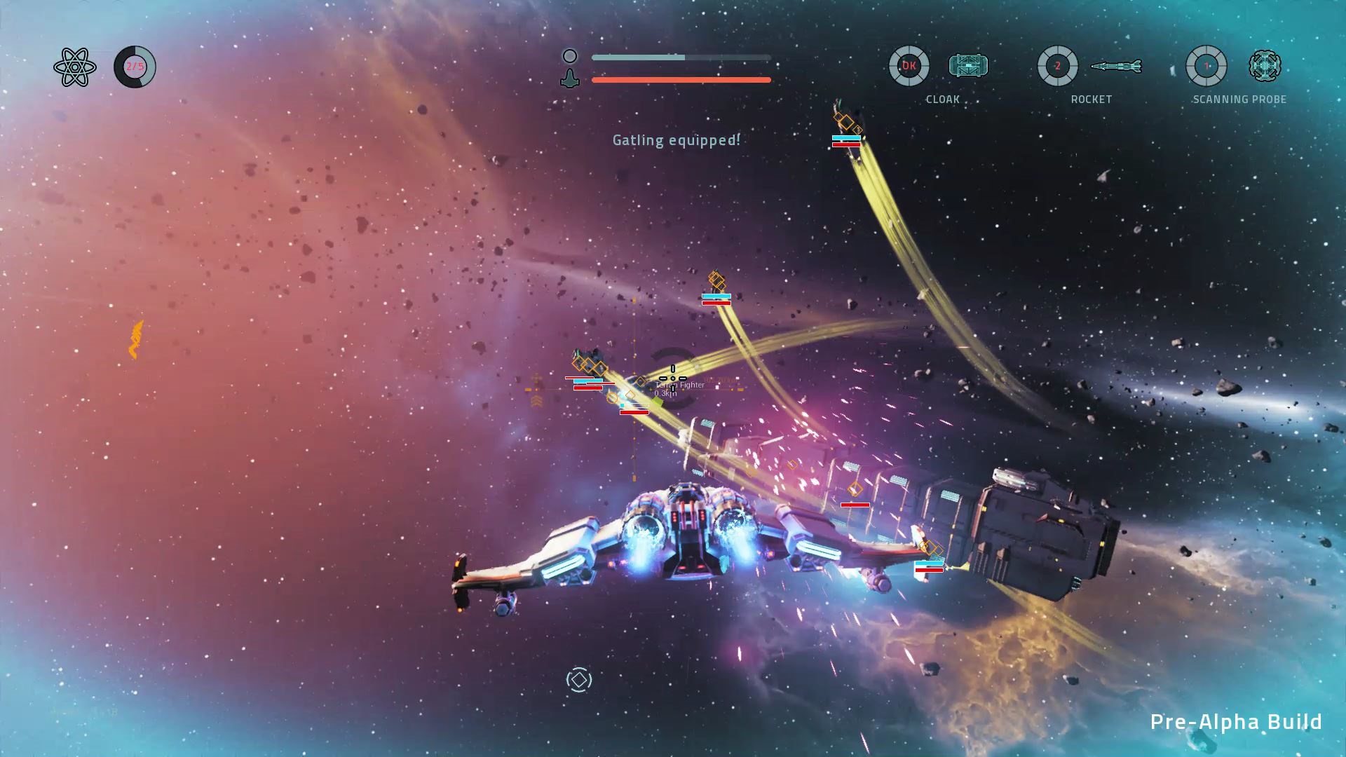 拡大画像 星々が綺麗な宇宙空間シューター Everspace を体験 6 14 Game Watch