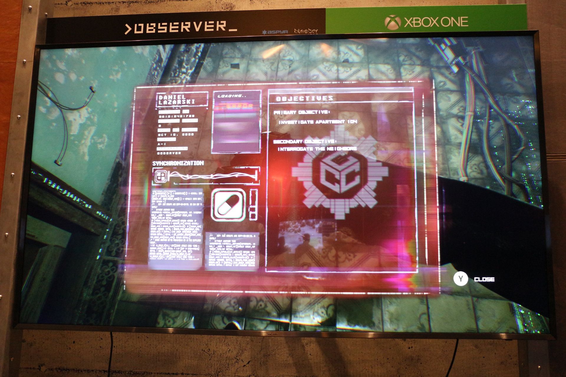 閲覧注意 Id Xboxの新作サイコホラー Observer は異次元の怖さだった Game Watch