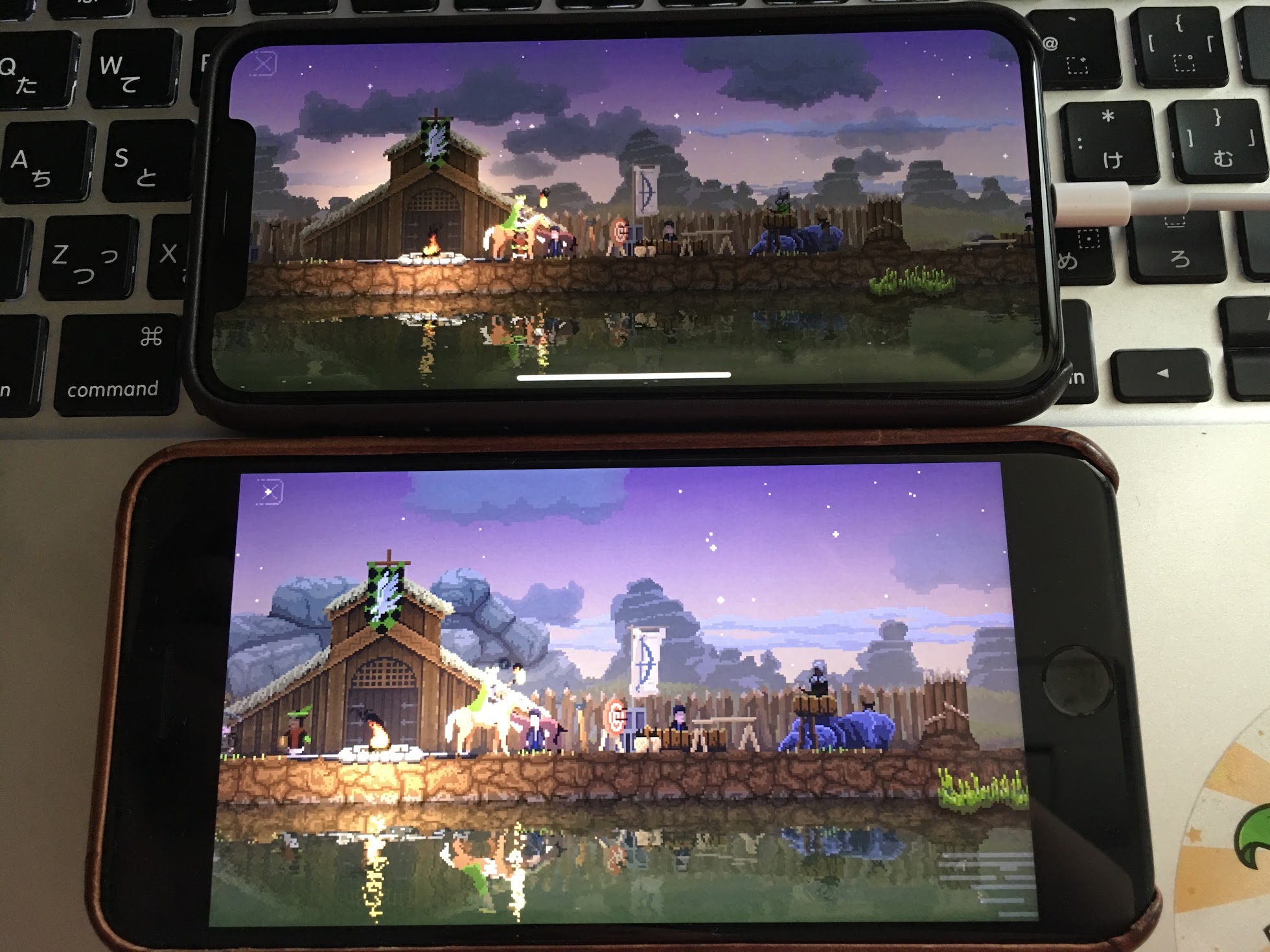 Iphone Xが届いたのでさっそくゲームで遊んでみた 縦長になったsuper Retinaディスプレイでゲームをプレイするとこうなる