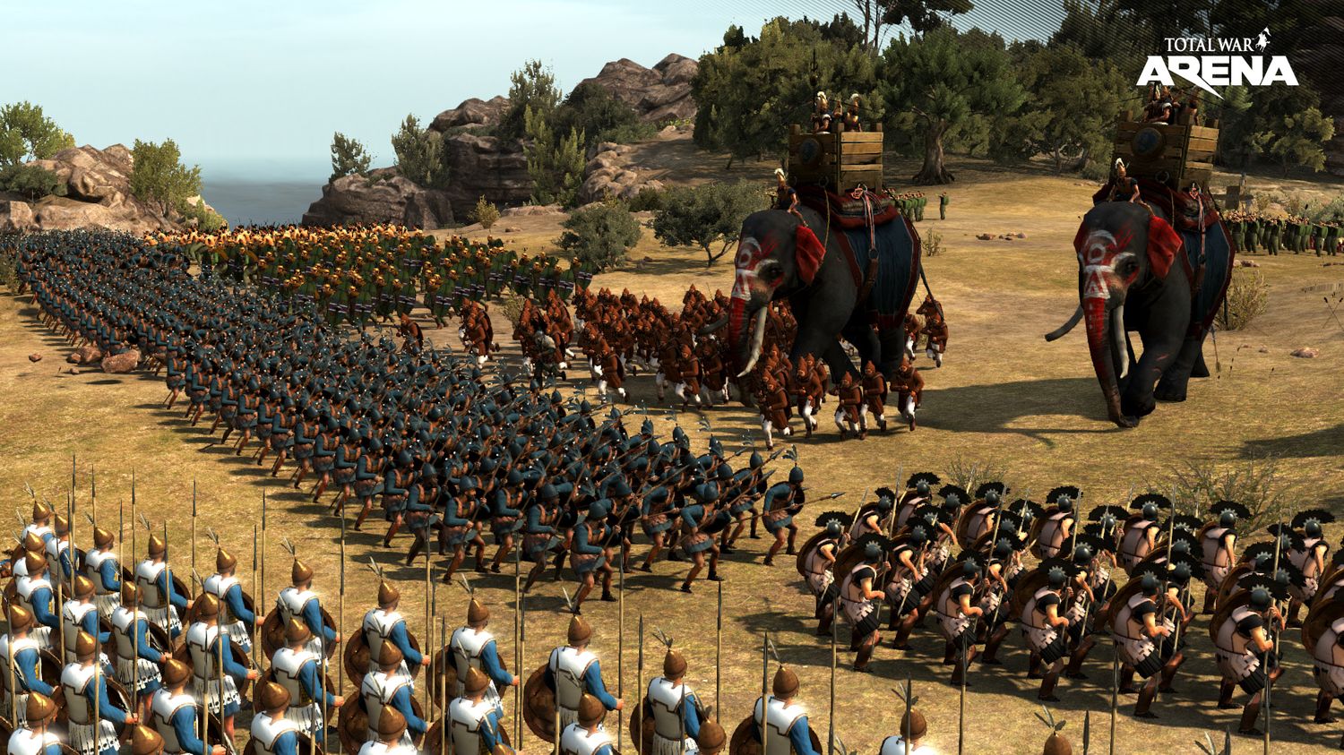 対戦型rts Total War Arena ついにobtが開始 Game Watch