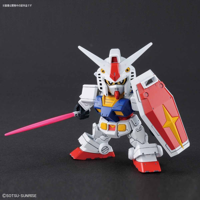 新世代SDガンダム始動！ 内部フレームにより様々な頭身が再現可能 - GAME Watch