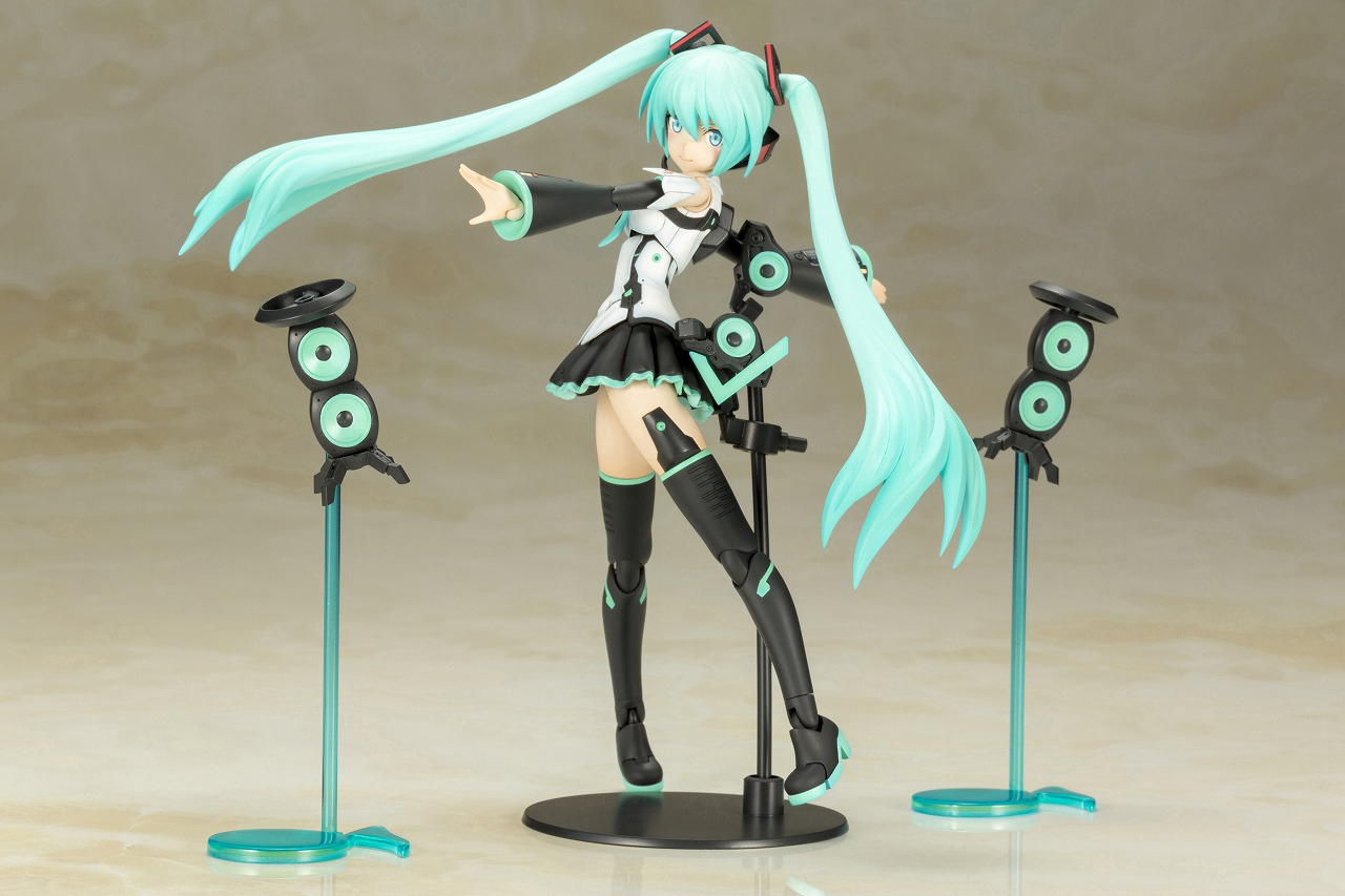 コトブキヤ、「フレームミュージック・ガール 初音ミク」発売決定