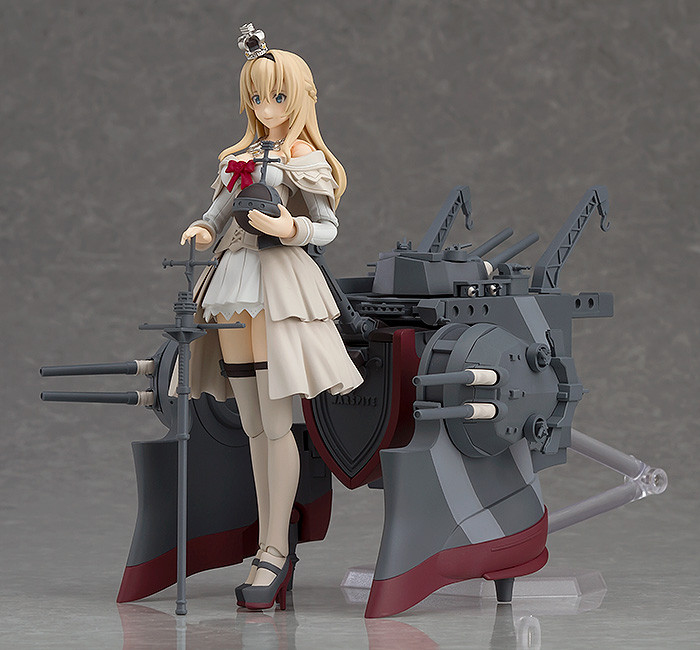 艦これ より Warspite がfigmaとなって進水決定 艤装の変形機構や専用のパーツで作中イラストを再現 Game Watch