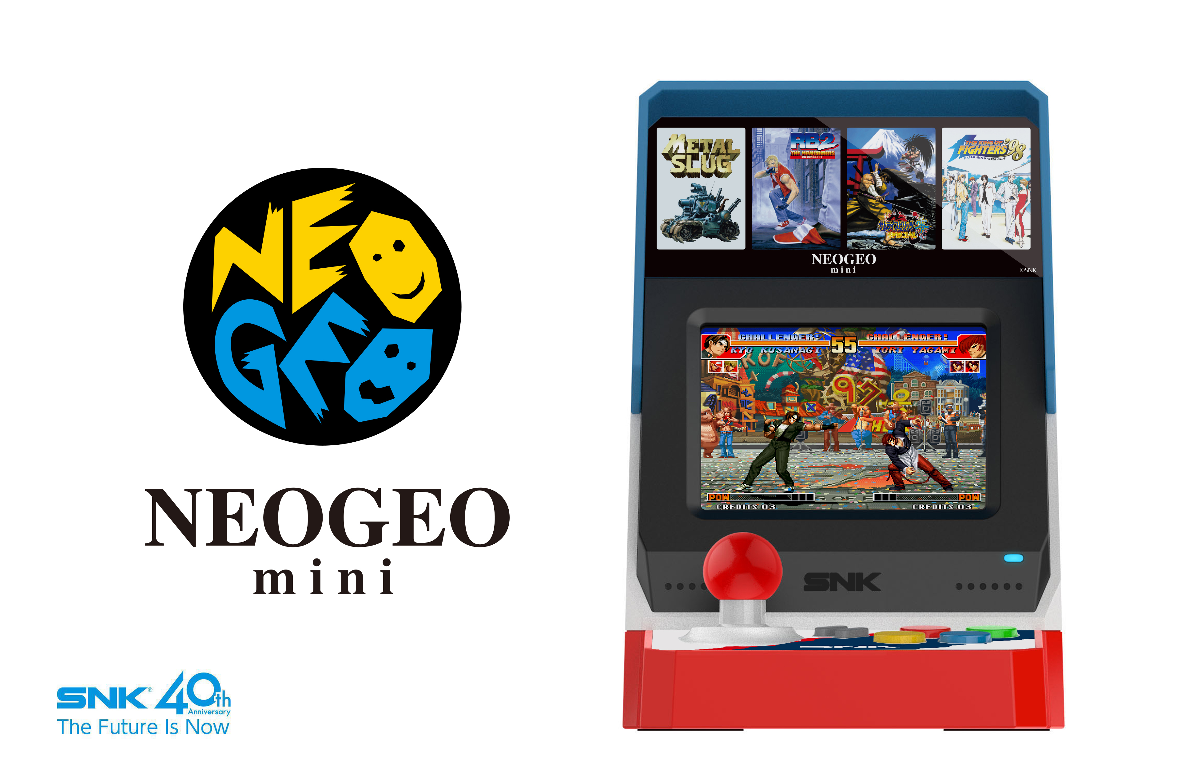 アーケード筐体のNEOGEOが小さくなって帰ってきた！SNK、「NEOGEO mini