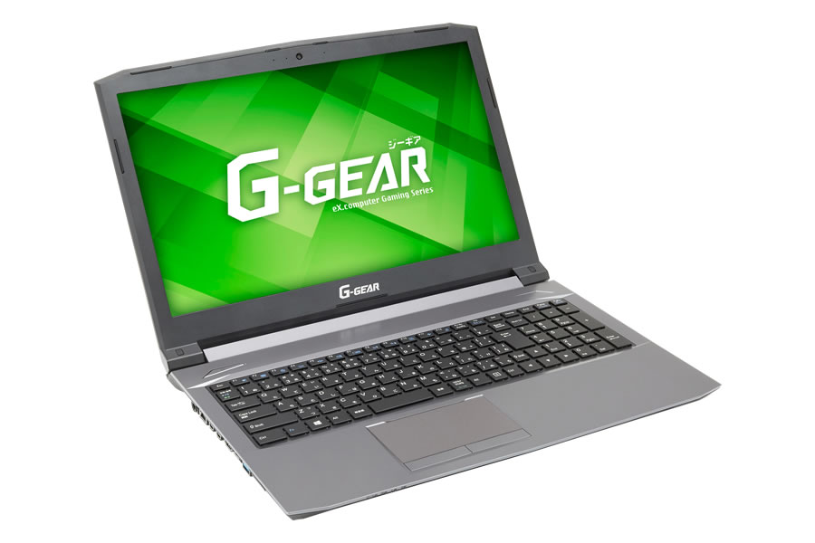 G-GEAR、第8世代インテルCPUとGeForce GTX 1050 Ti搭載15.6型ノートPC2