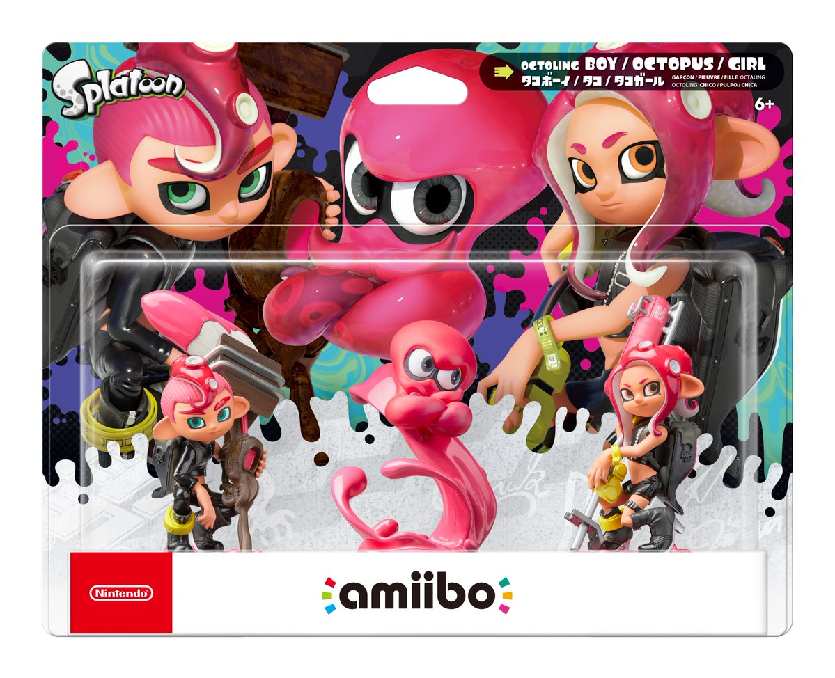 amiibo タコガール・タコボーイ (スプラトゥーンシリーズ)Switch