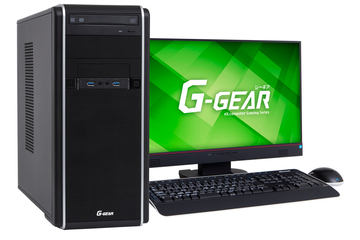 PC/タブレット デスクトップ型PC G-GEAR、Core i7-8750HとNVIDIA GeForce GTX 1070を搭載したゲーミング 